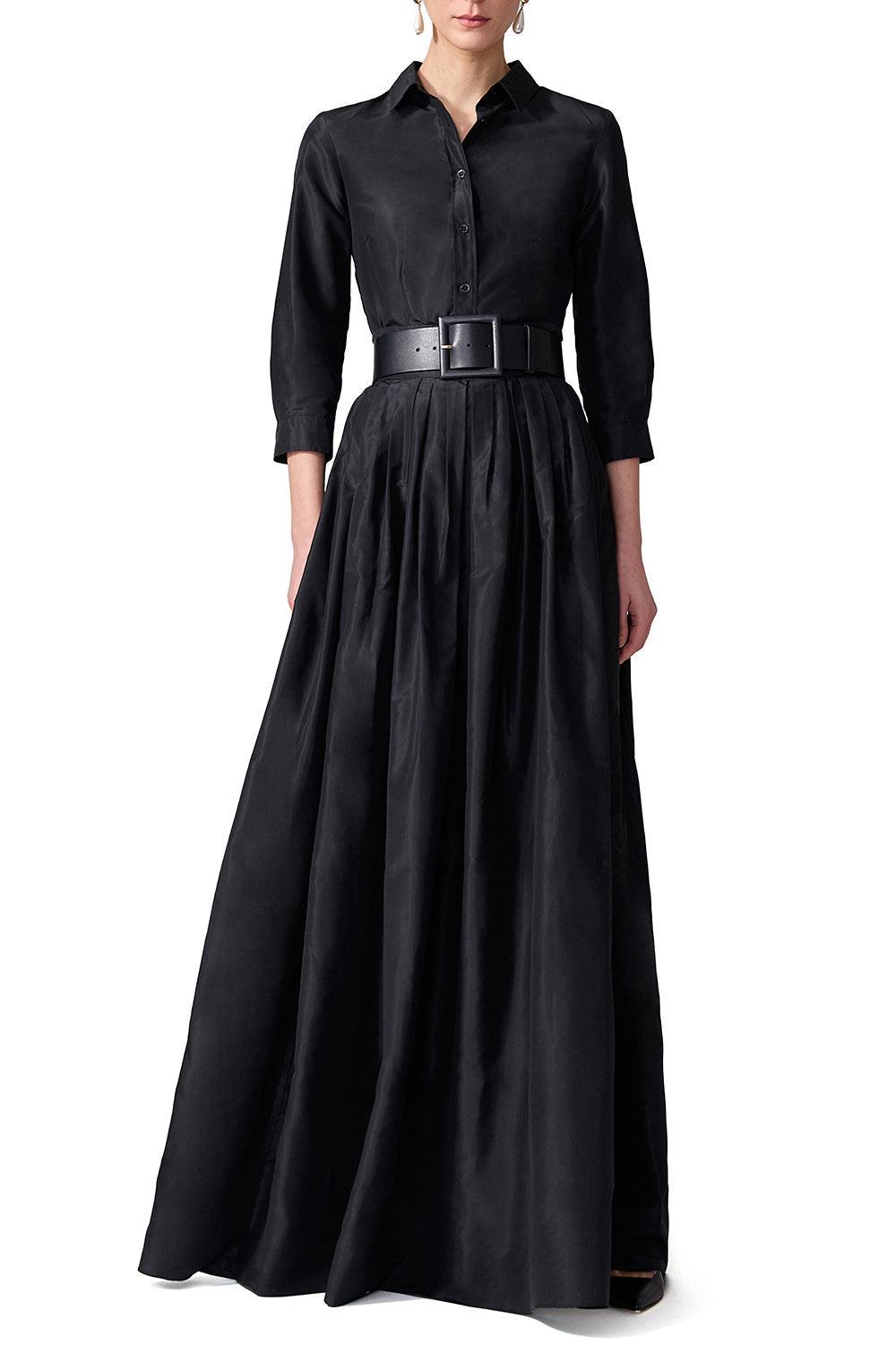 Black Ball Skirt-BLACK-8-CLOTHINGSKIRTEVENING-CAROLINA HERRERA