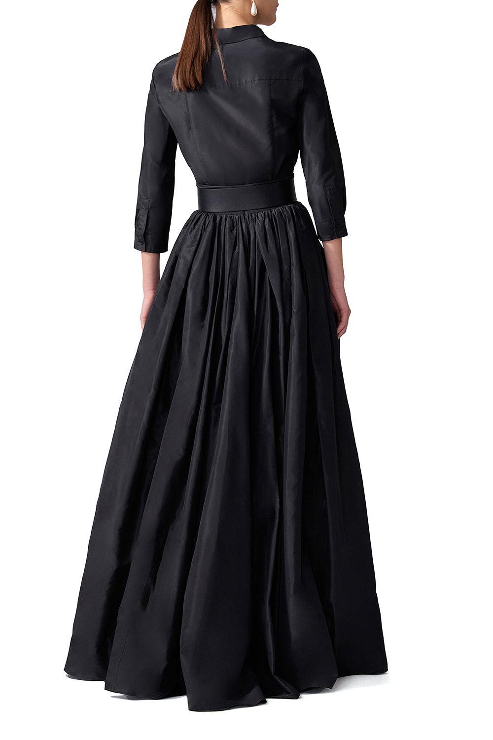 Black Ball Skirt-BLACK-8-CLOTHINGSKIRTEVENING-CAROLINA HERRERA