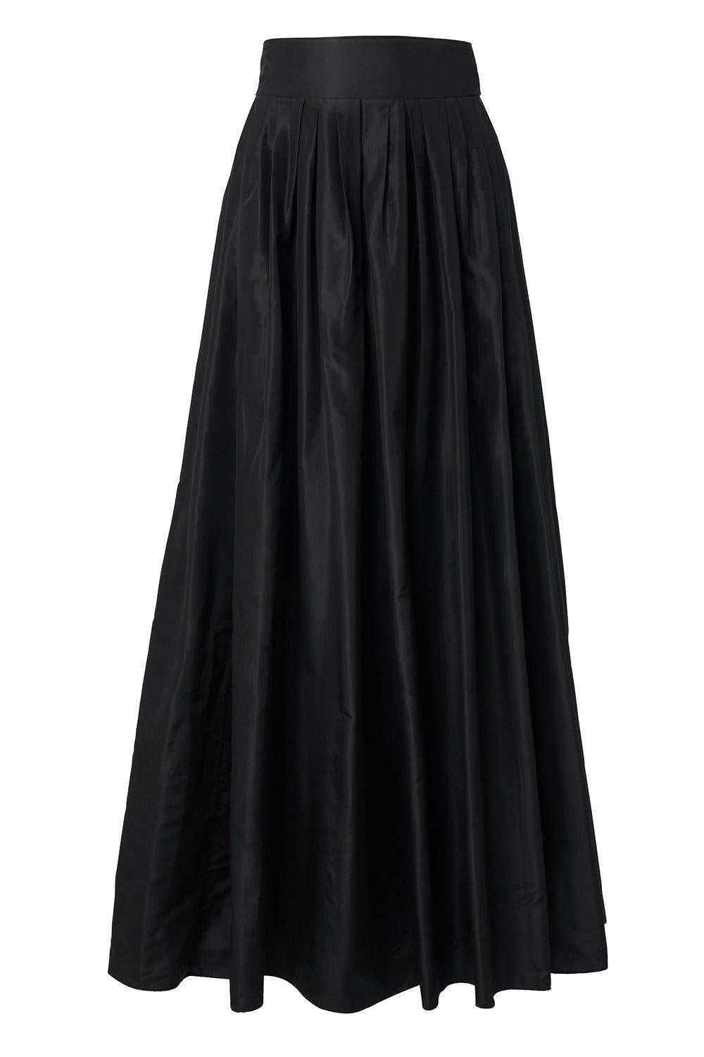 Black Ball Skirt-BLACK-8-CLOTHINGSKIRTEVENING-CAROLINA HERRERA