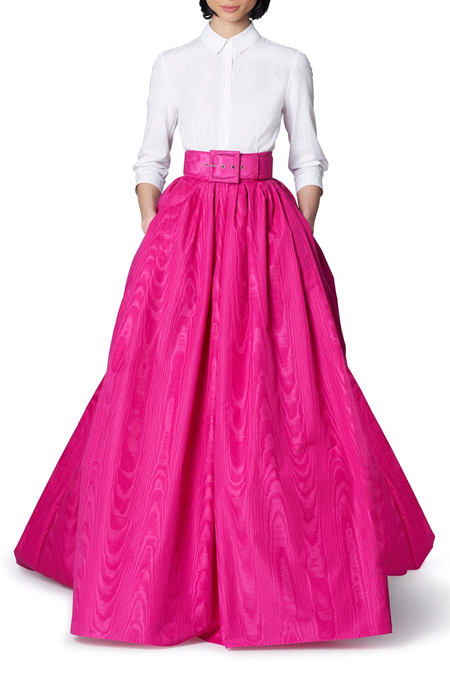 CAROLINA HERRERA-Berry Ball Skirt-