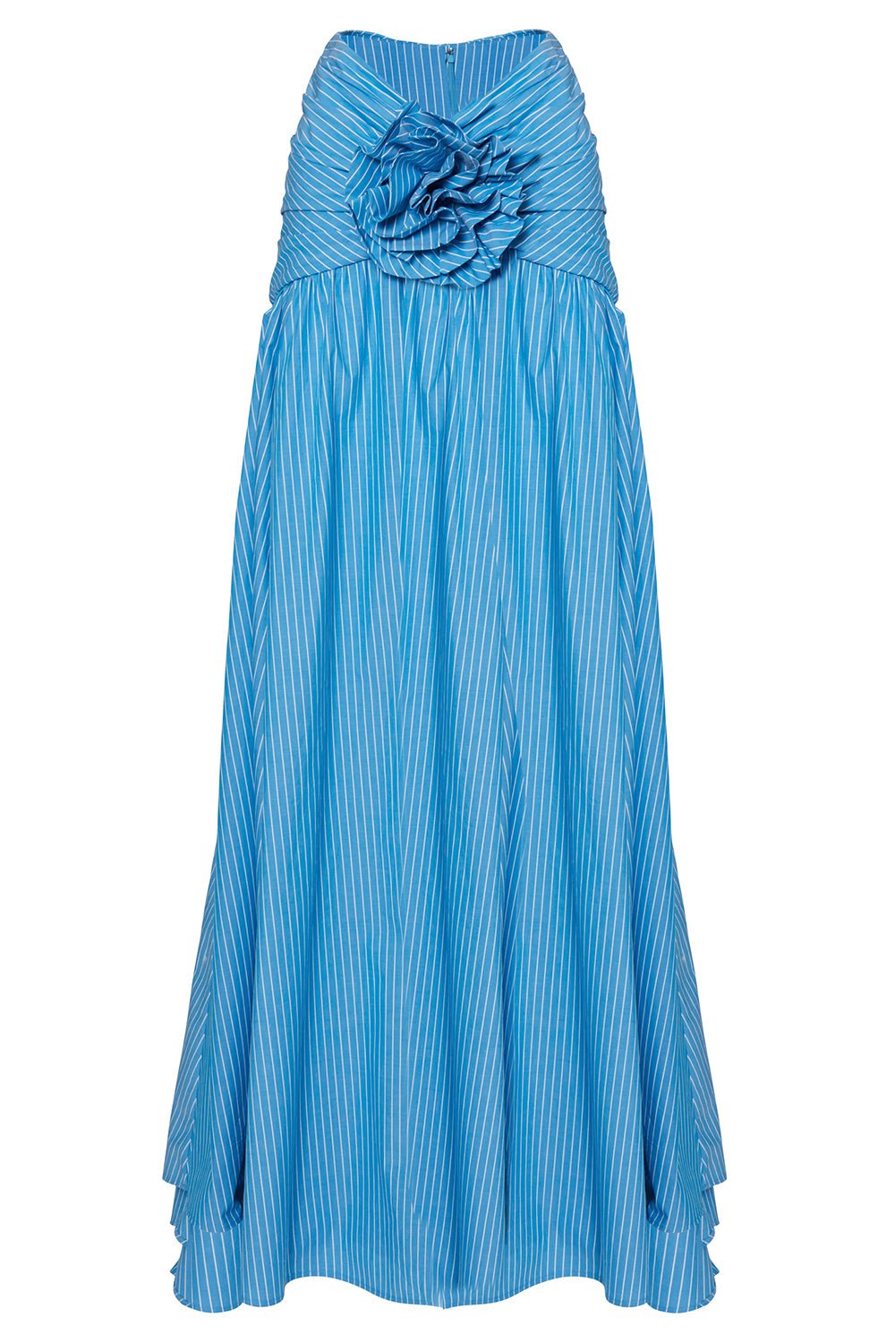 CAROLINA HERRERA-Gathered Waist Maxi Skirt-