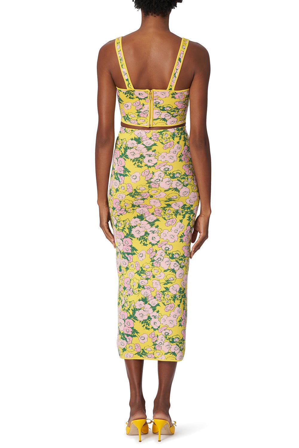 CAROLINA HERRERA-Fitted Midi Pencil Skirt-