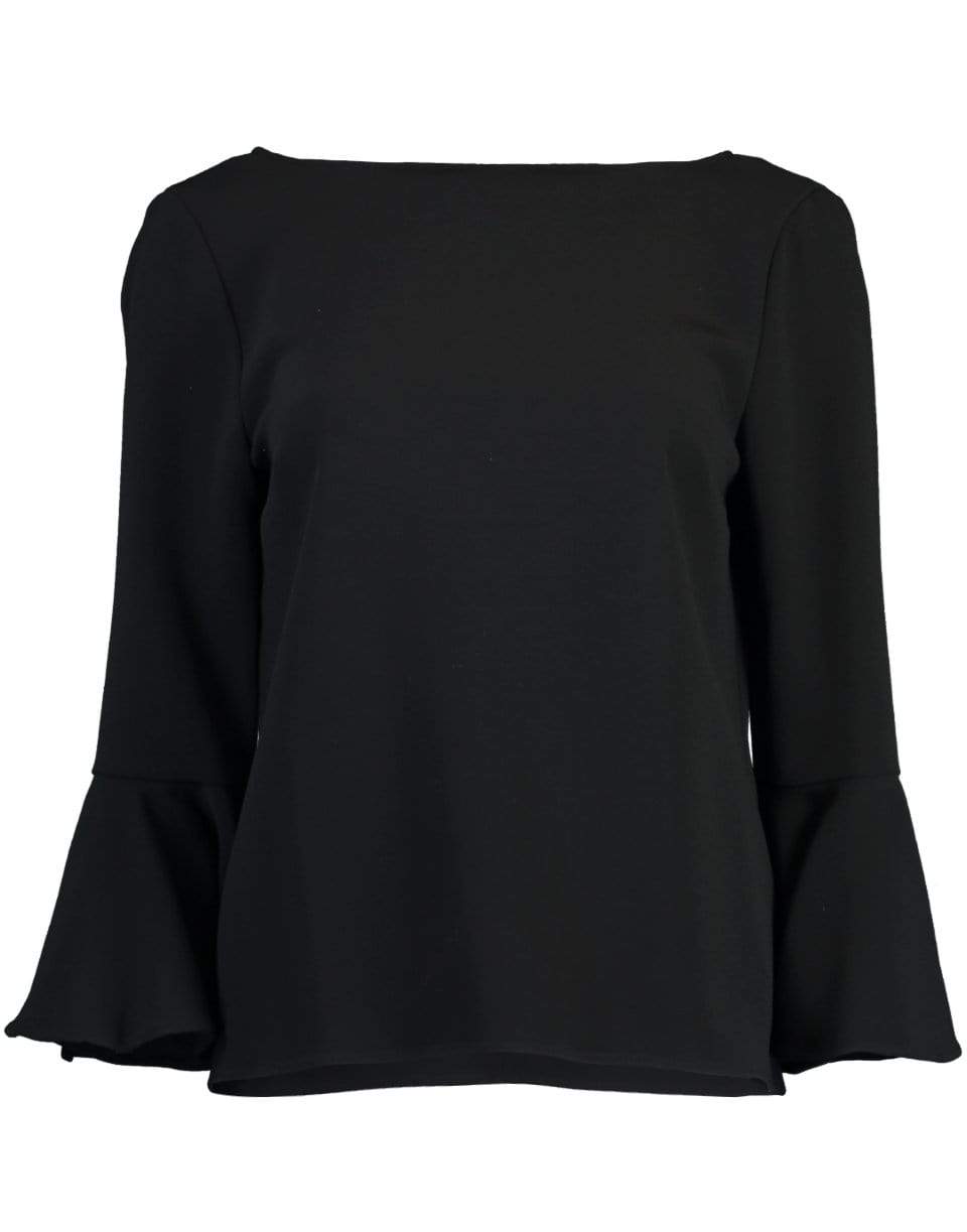 CAROLINA HERRERA-Bell Sleeve Blouse-