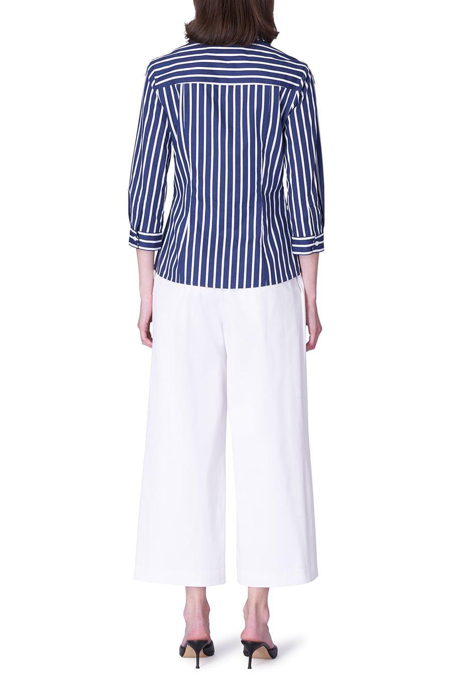 CAROLINA HERRERA-Embroidered Classic Button Down Top-