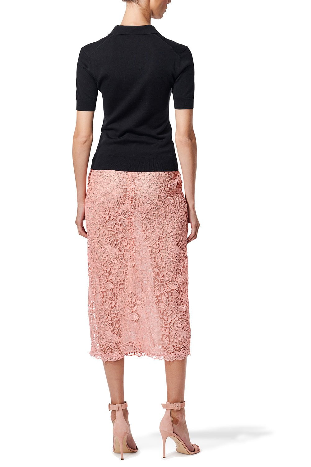 CAROLINA HERRERA-Short Sleeve Polo-