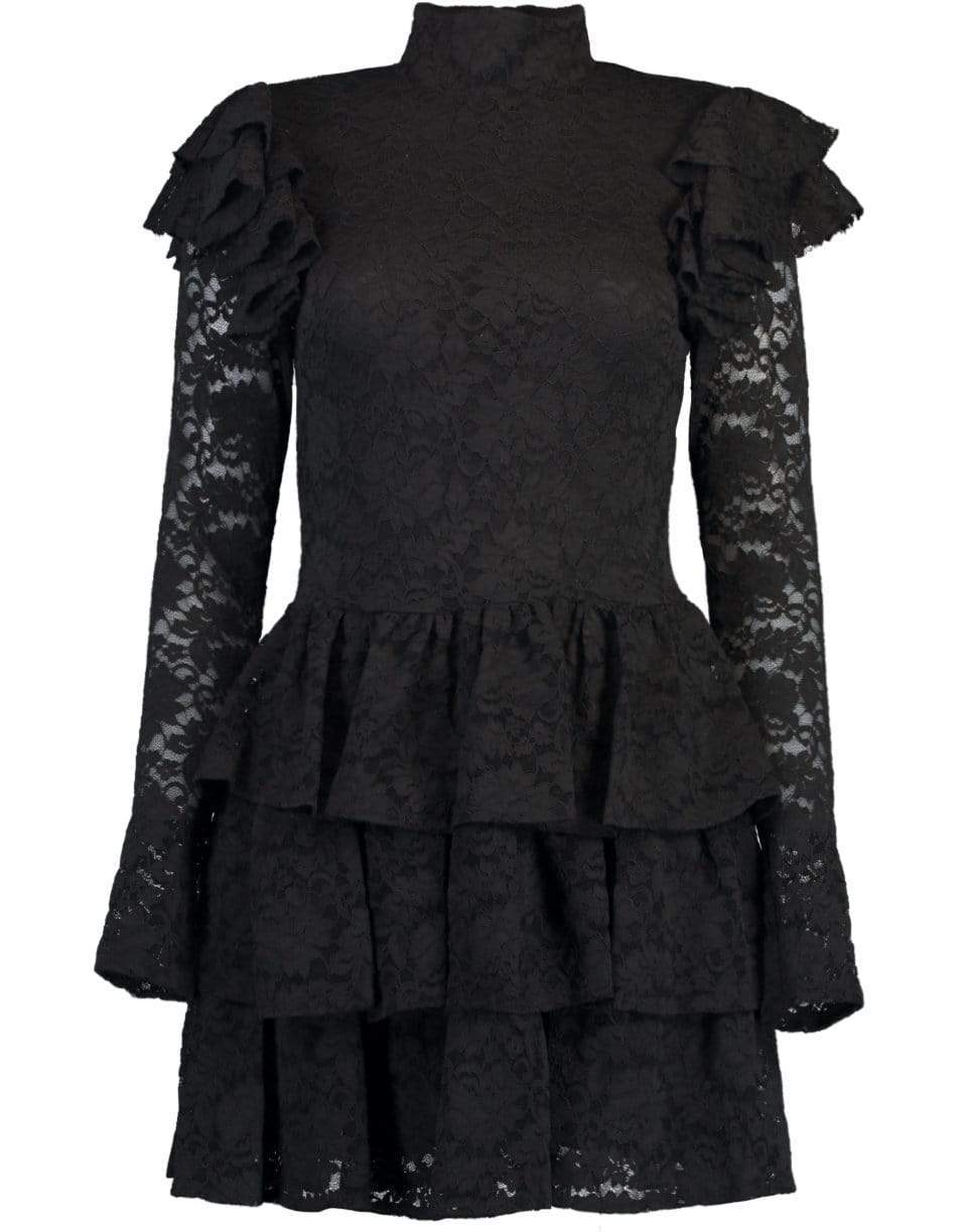 CAROLINE CONSTAS-Emily Long Sleeve Mini Dress-