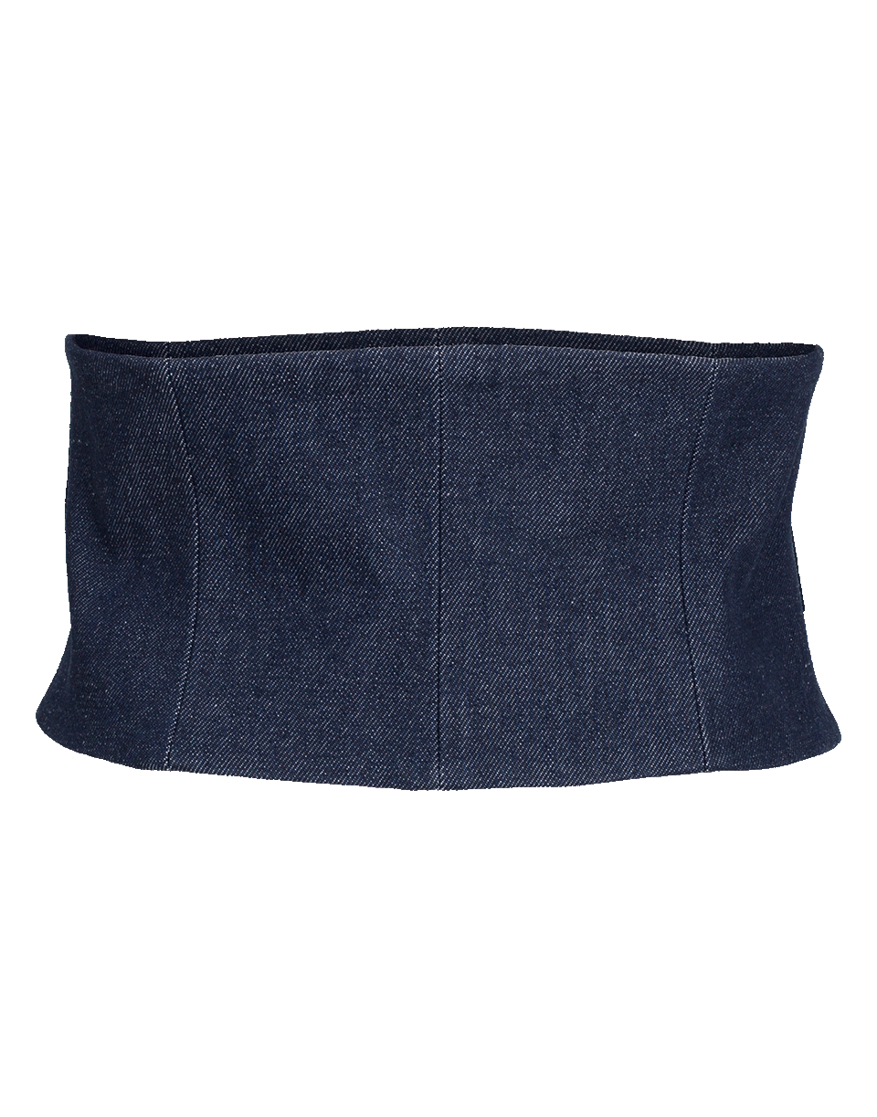 CAROLINE CONSTAS-Denim Corset-
