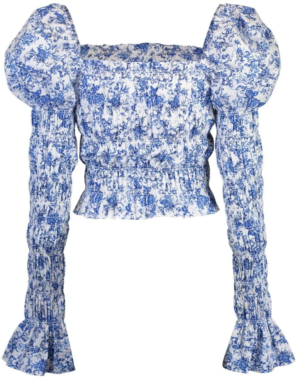 CAROLINE CONSTAS-Delilah Long Sleeve Top-