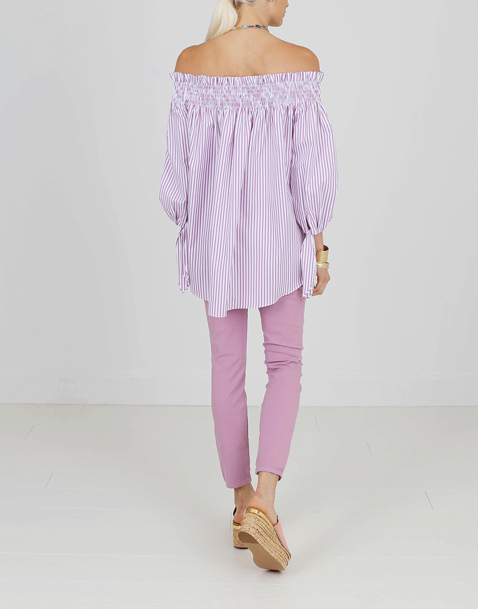 CAROLINE CONSTAS-Lou Striped Top-