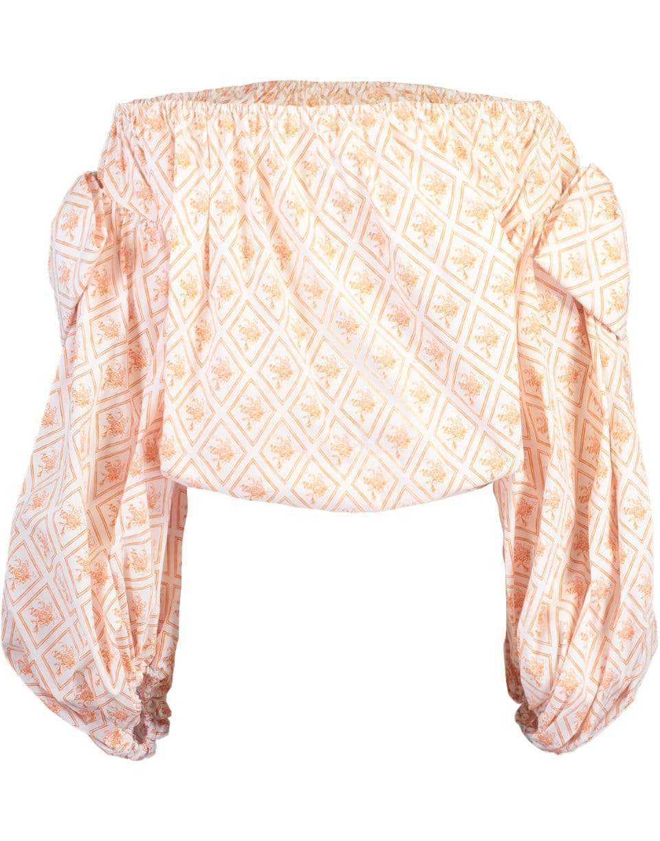 CAROLINE CONSTAS-Mason Off The Shoulder Top-