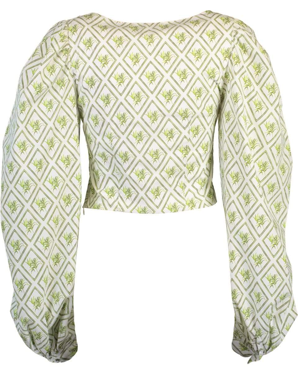 CAROLINE CONSTAS-Elliot Long Sleeve Top-