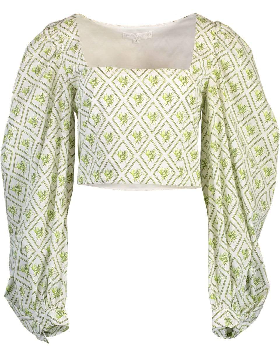 CAROLINE CONSTAS-Elliot Long Sleeve Top-