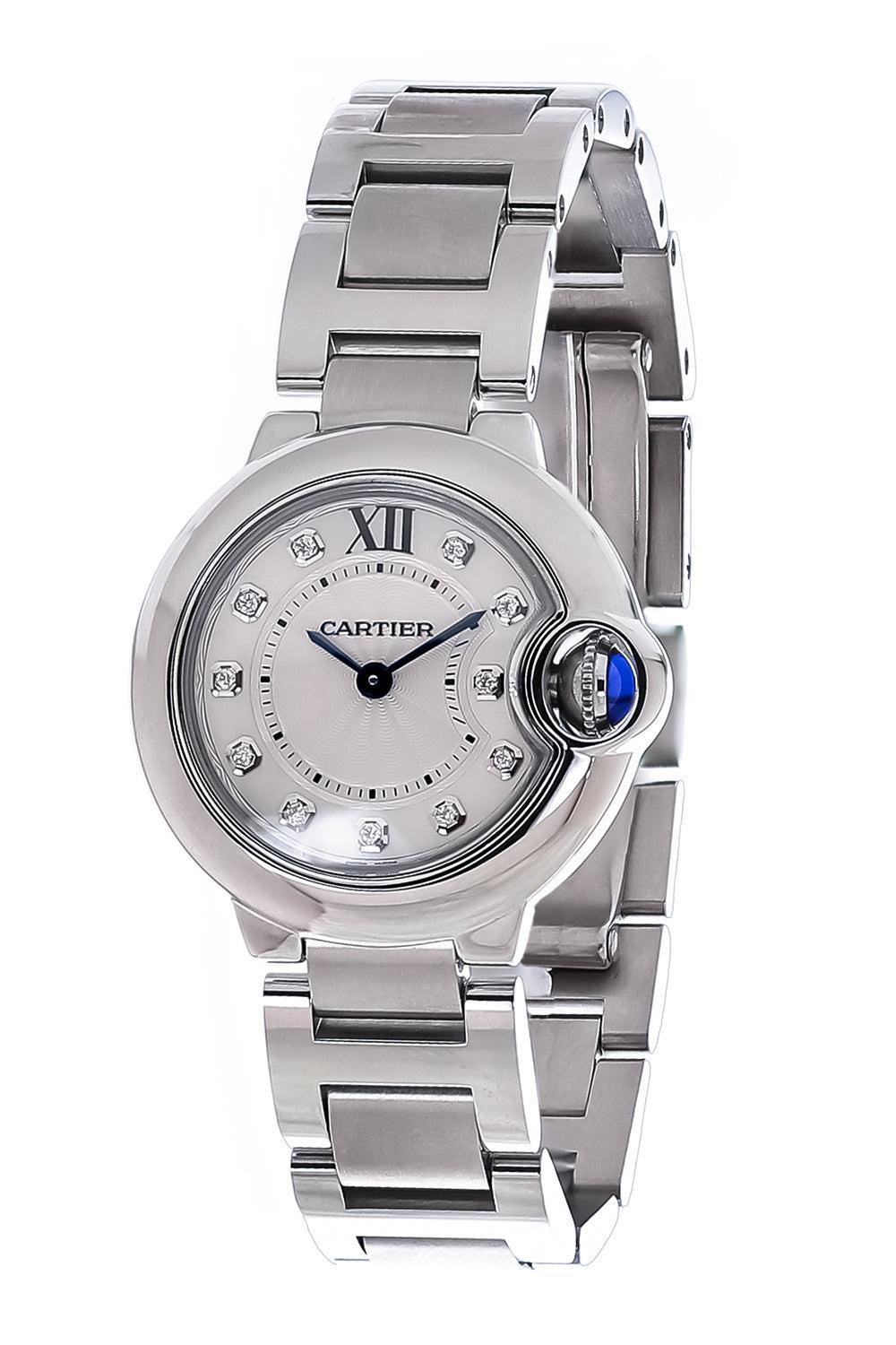 Ballon Bleu Watch-SILVER-28MM-JEWELRYFINE JEWELWATCH-CARTIER