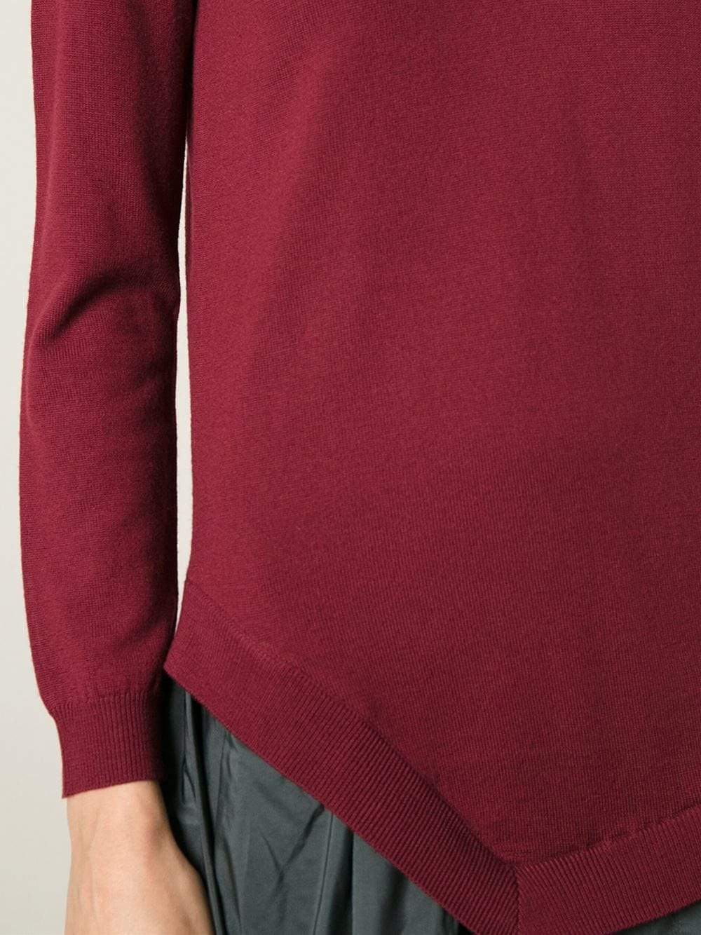 CARVEN-Flare Bottom Mini Dress-