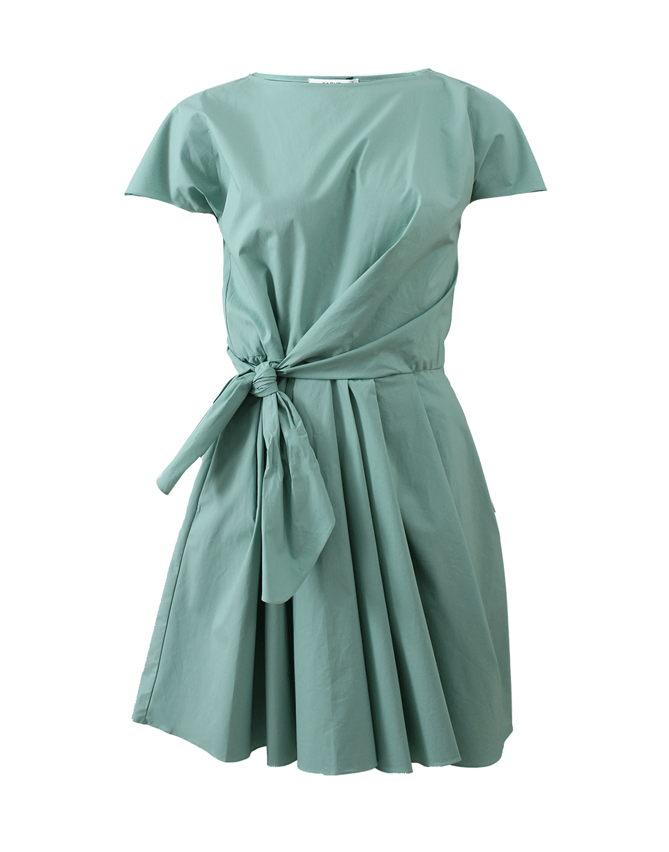 CARVEN-Full Bottom Tie Waist Dress-
