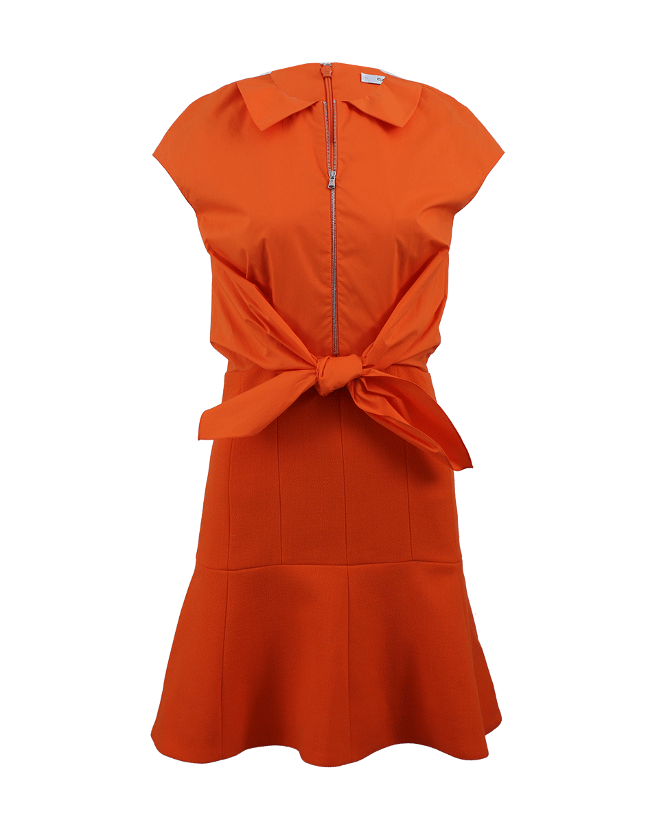 CARVEN-Flared Skirt Dress-