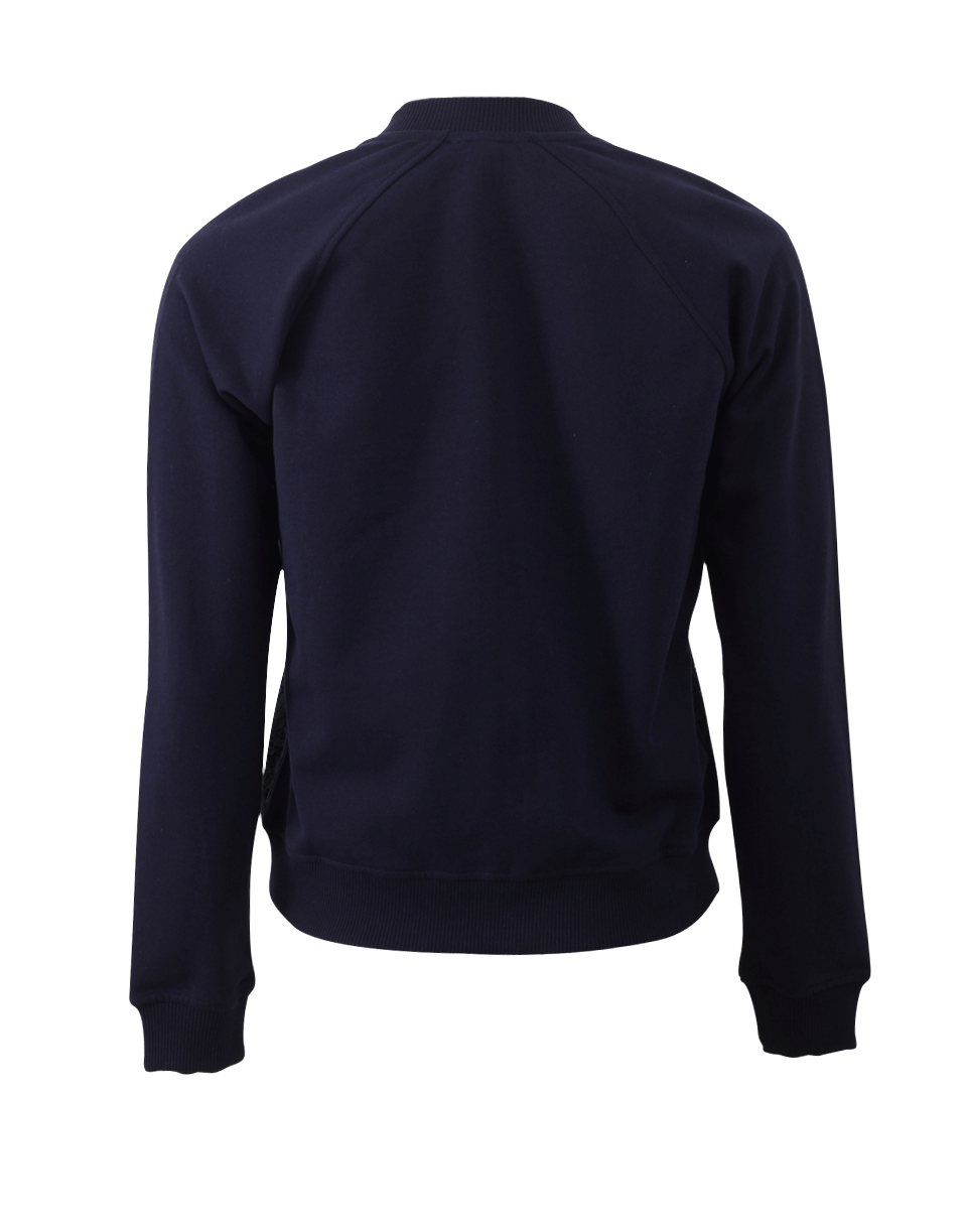 CARVEN-Molleton Zip Sweat Jacket-