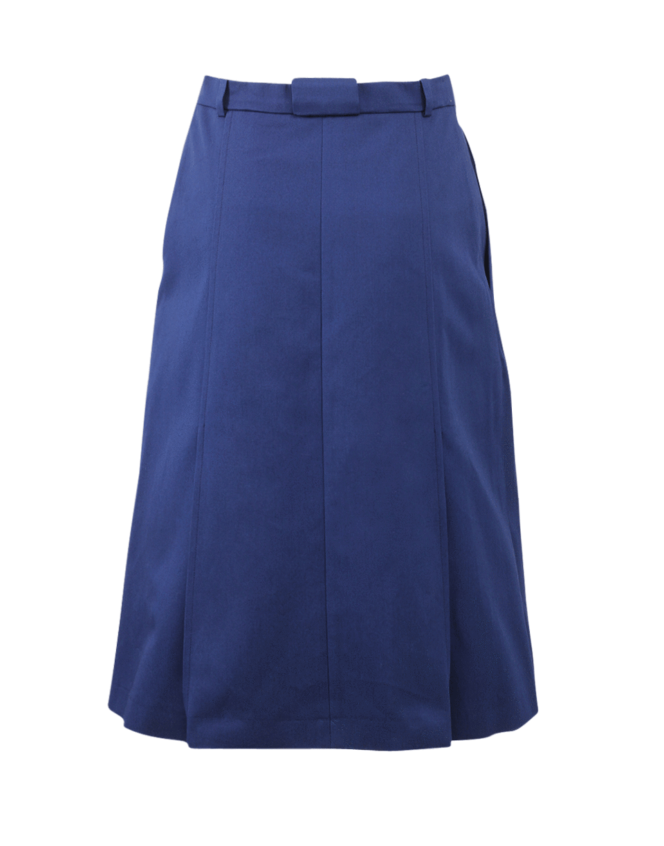 CARVEN-Pleated Sailor Skirt-