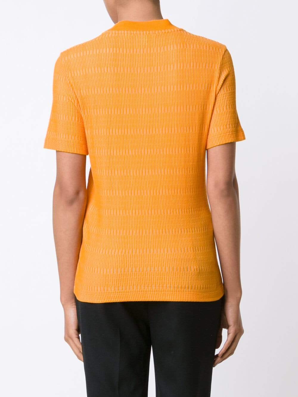 CARVEN-Geometric Knit T-Shirt-