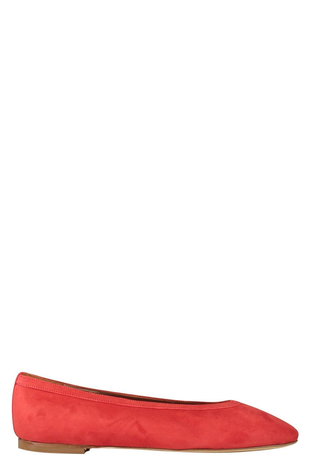 Dafne Flat - Red-RED-36-SHOEFLAT SHOE-CASA ISOTA