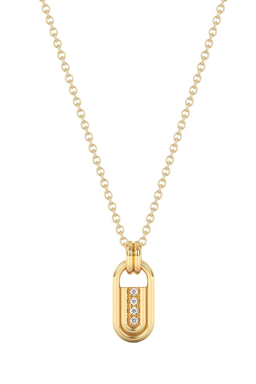 Marin Necklace-YELLOW GOLD-JEWELRYFINE JEWELNECKLACE O-CASEY PEREZ