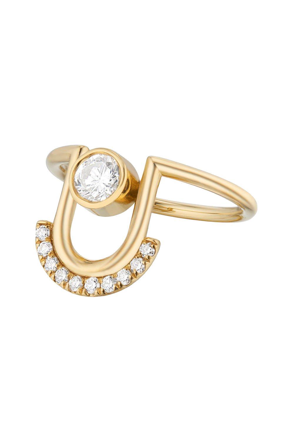 Arc Ring-YELLOW GOLD-JEWELRYFINE JEWELRING-CASEY PEREZ