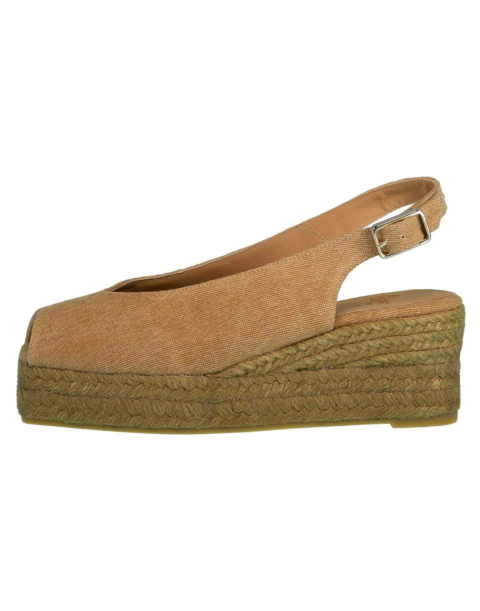 CASTANER-Dosalia Peep Toe Slingback Espadrille-