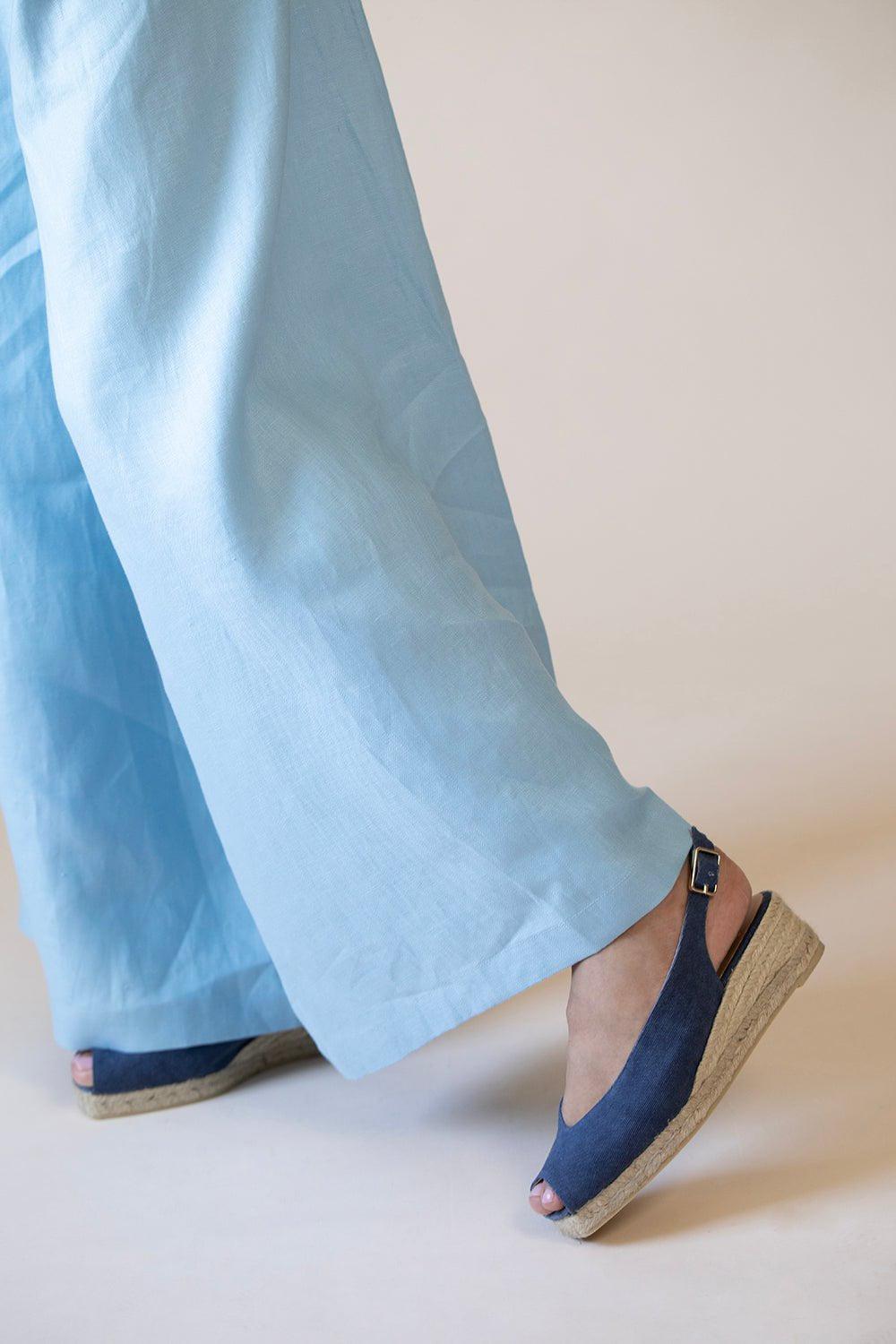 CASTANER-Dosalia Wedge - Azul-