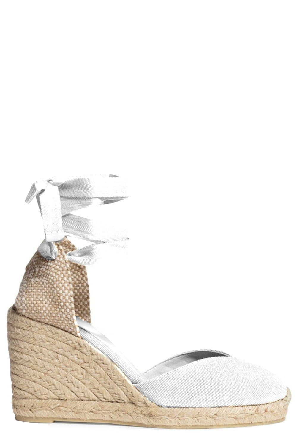 CASTANER-Chiara Wedge Sandal - Blanco-
