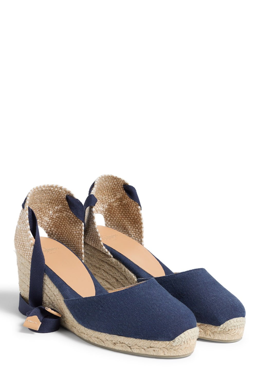 CASTANER-Carina Wedge Sandal - Azul Oxford-