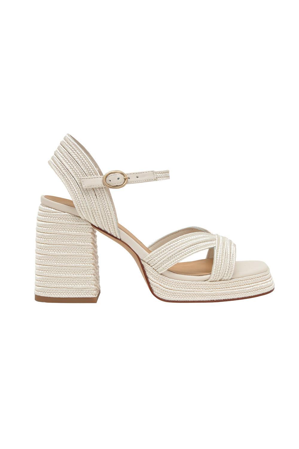 Valle Wedge-CREAM-36-SHOESANDAL-CASTANER