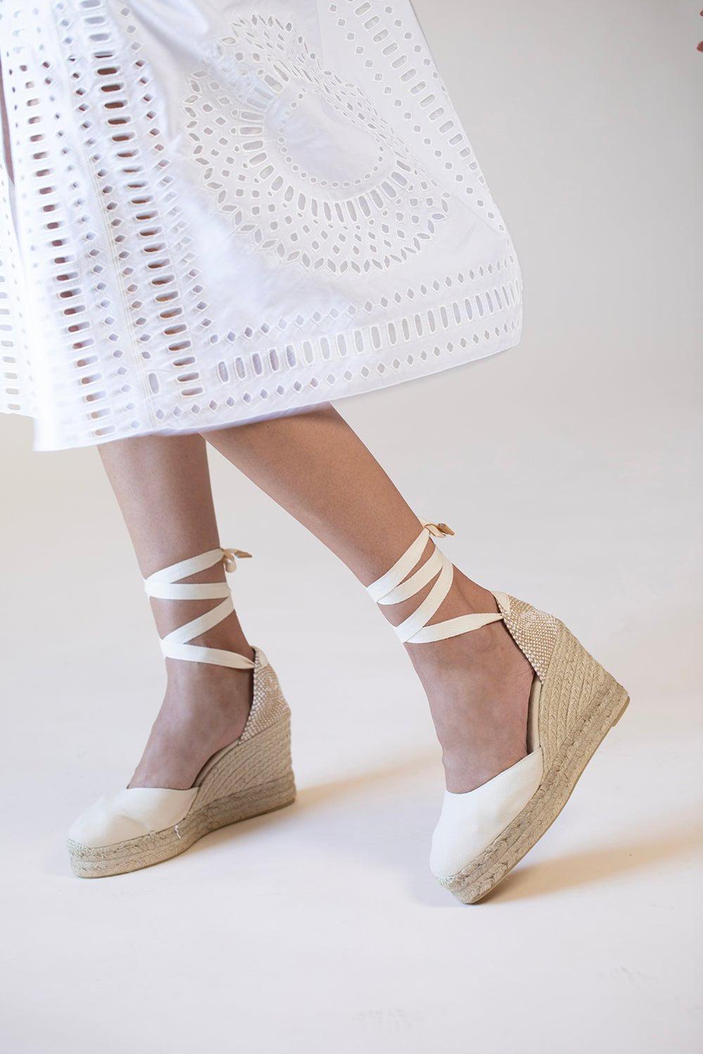CASTANER-Carina Espadrille - Ivory-
