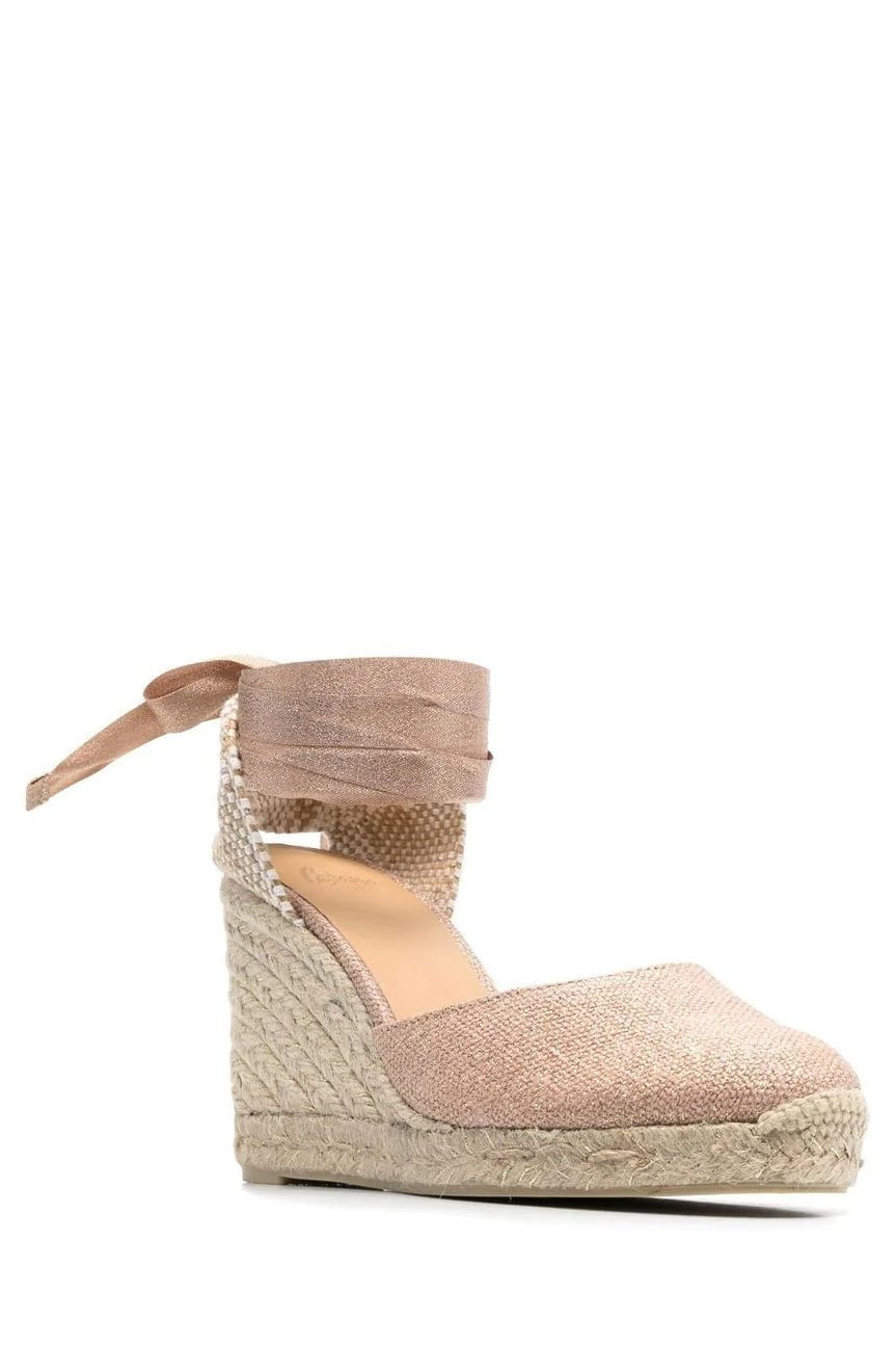 CASTANER-Carina Espadrille - Sparkle Rosa-