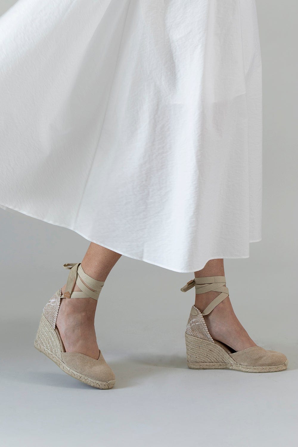 CASTANER-Chiara Cut In Closed Toe Wedge-