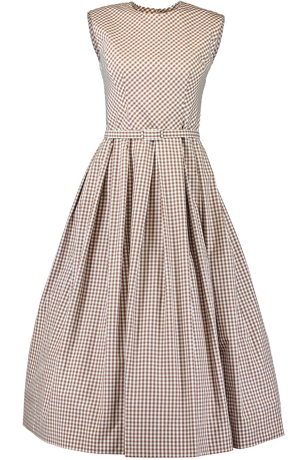 CATHERINE REGEHR-Belted Day Dress-