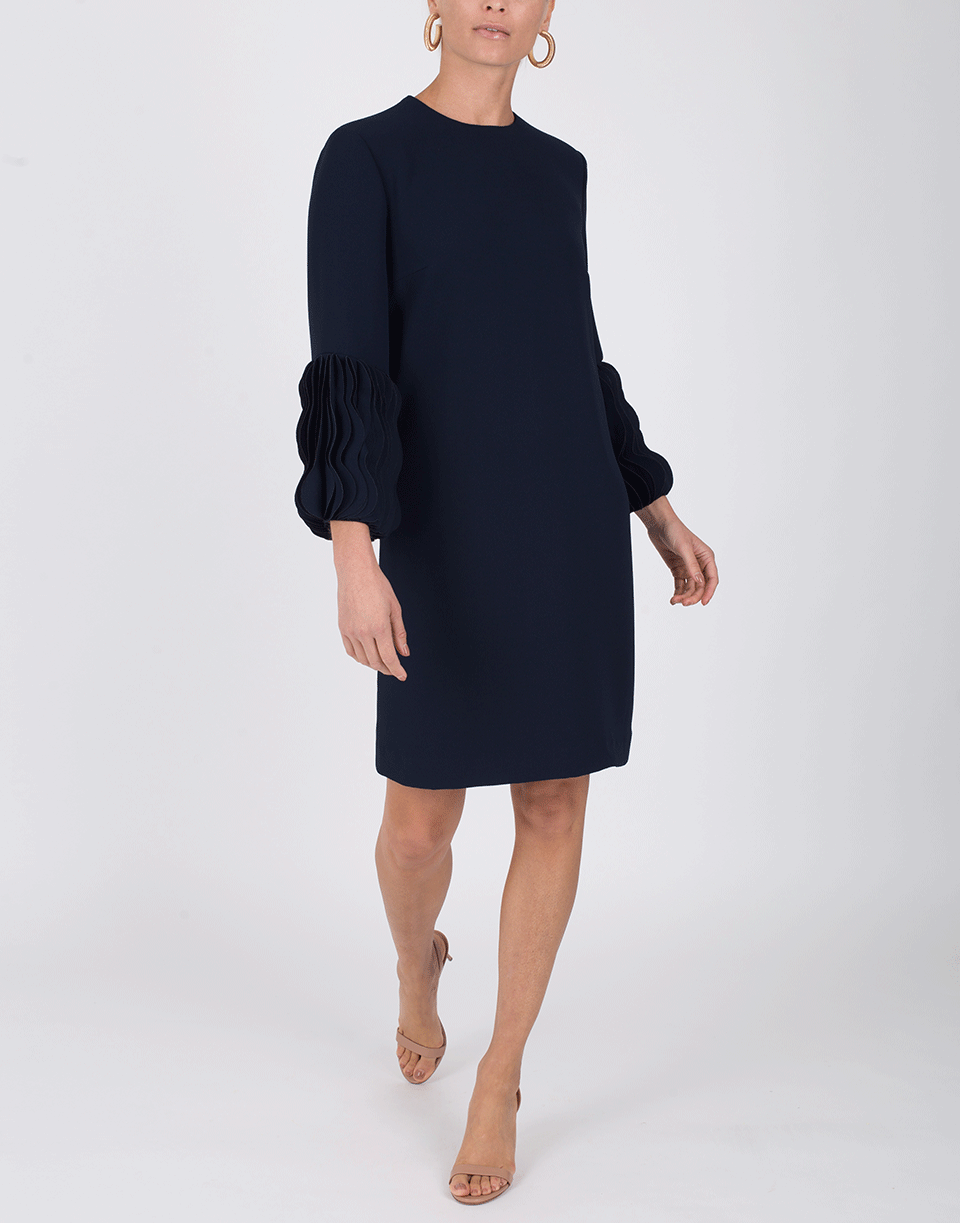 CATHERINE REGEHR-Jewel Neck Arak Shift Dress-