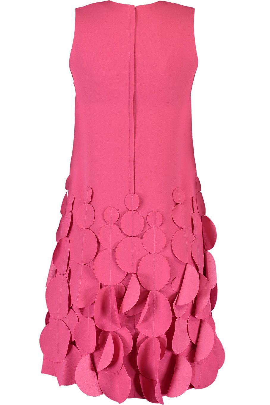 CATHERINE REGEHR-Sleeveless Jewel Neck Dress - Pink-