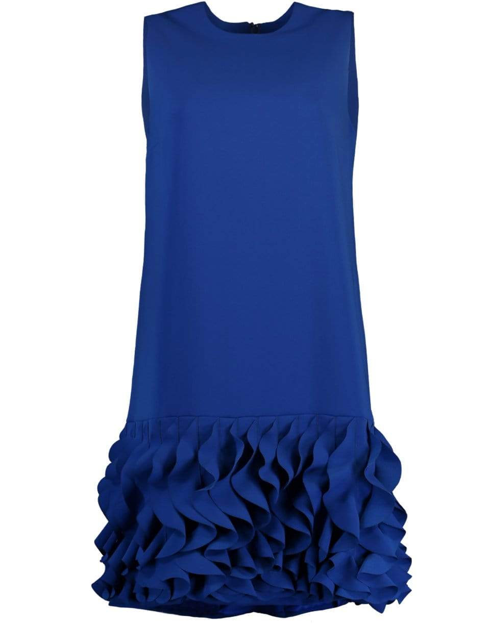 CATHERINE REGEHR-Jewel Neck Arak Dress With Ruffle Hem-