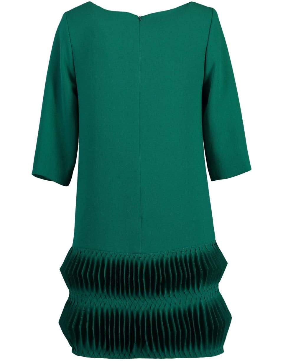 CATHERINE REGEHR-Three Quarter Sleeve Boat Neck Shirt-