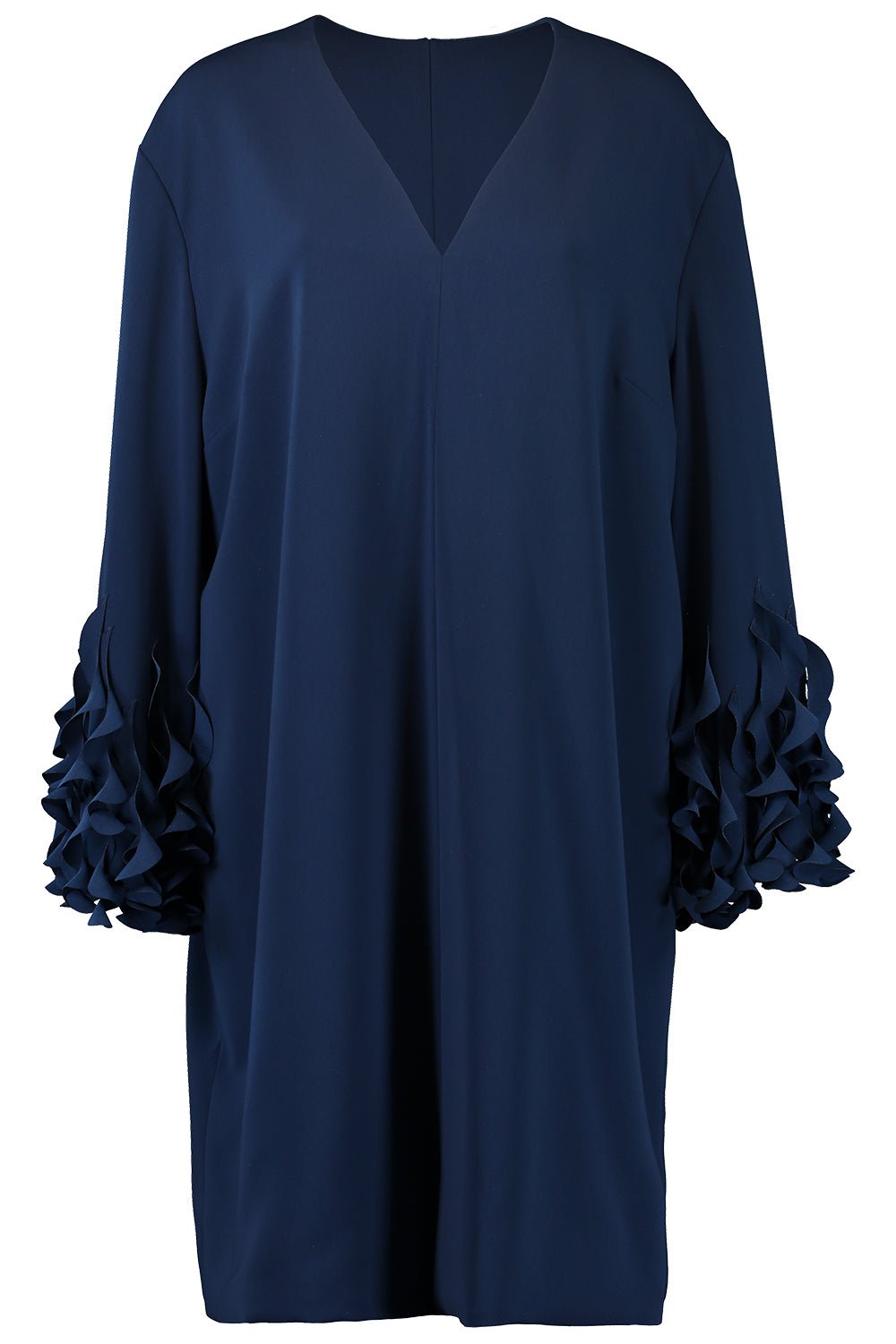 CATHERINE REGEHR-Three Quarter Sleeve Arak Dress - Classic Navy-CLASSIC NAVY