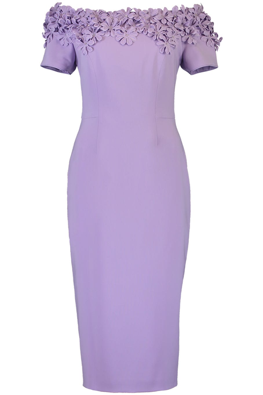 CATHERINE REGEHR-Off Shoulder Blanche Dress-