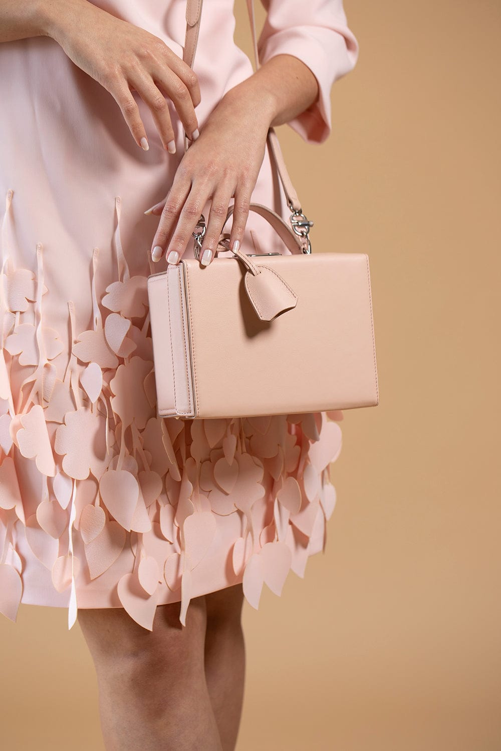 CATHERINE REGEHR-Boat Neck Arak Cocktail Dress-