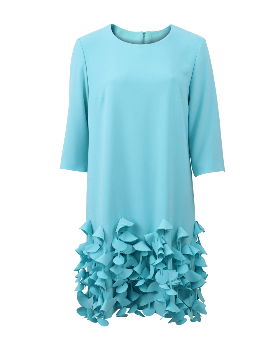 CATHERINE REGEHR-Petal Hem Shift Dress-