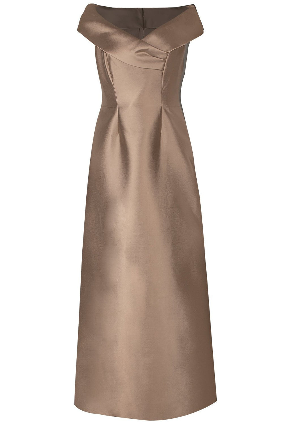 catherine regehr off the shoulder dress CATHERINE REGEHR: V-Neck Off the Shoulder Dress