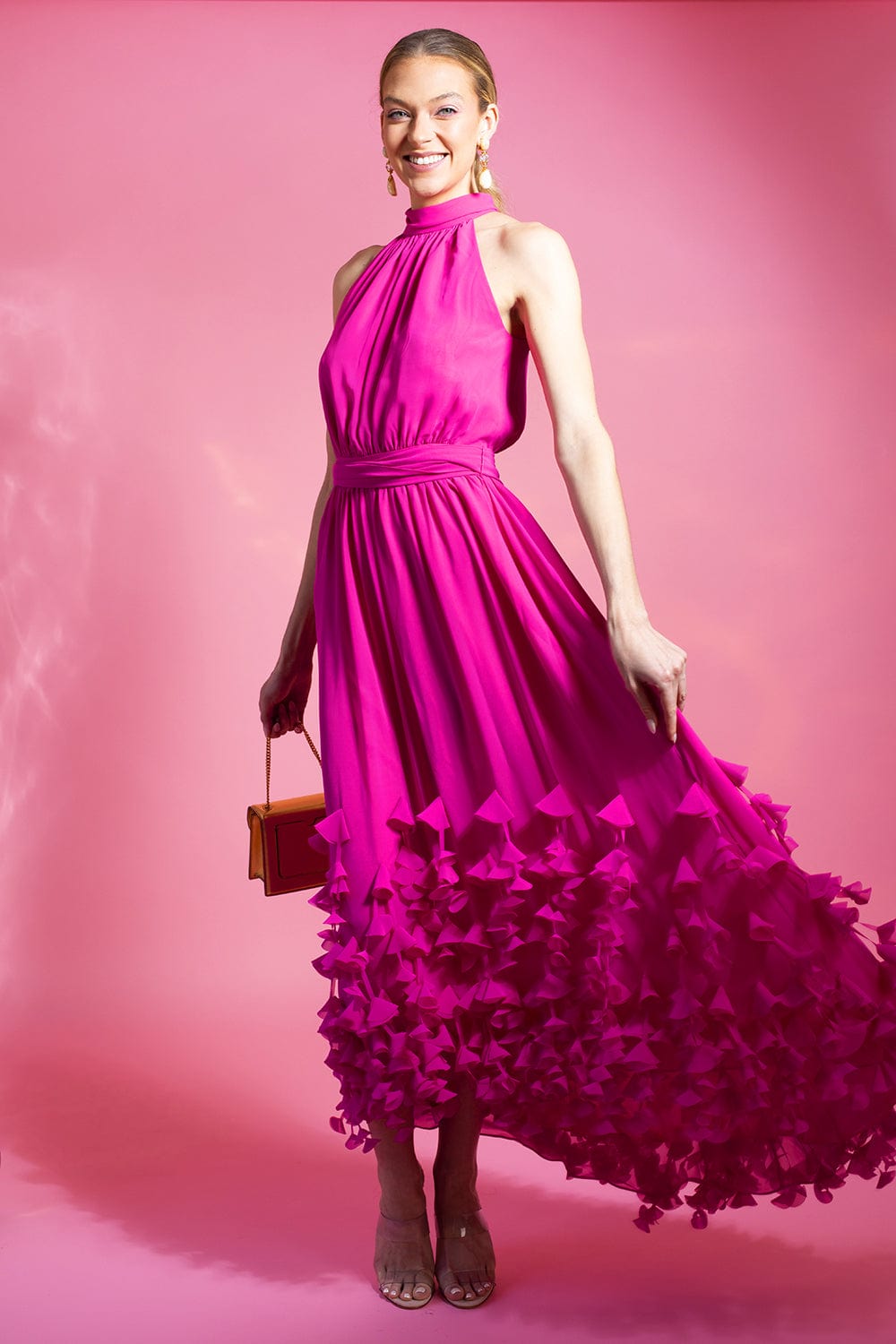 CATHERINE REGEHR-T-Neck Saturna Gown-