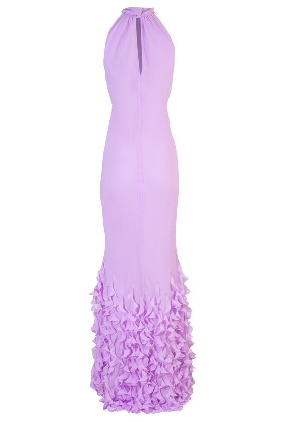 CATHERINE REGEHR-Spiral Hem Sheath Dress-