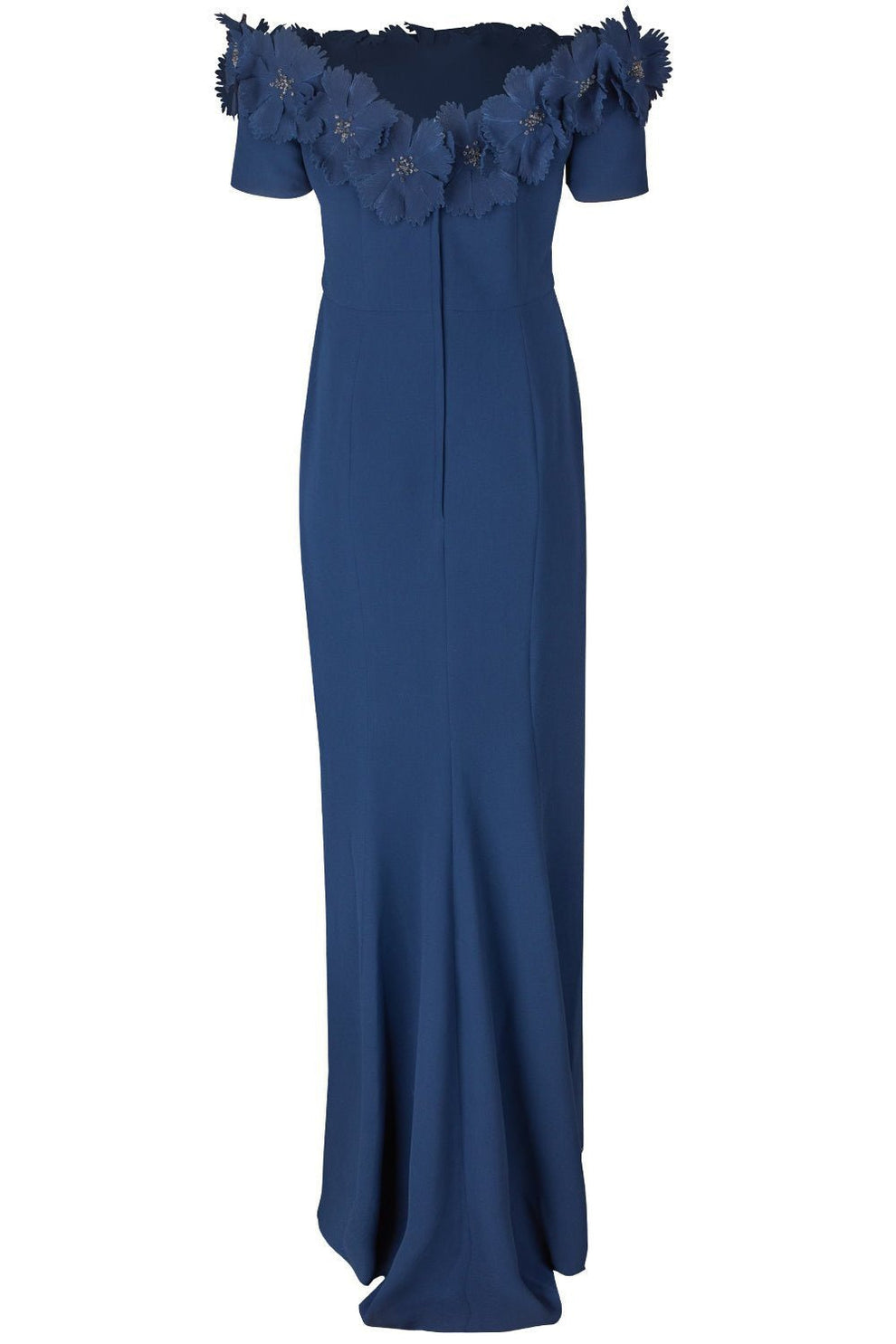 navy bridesmaid dresses with sunflowers Deep sea bridesmaid dresses with sunflower