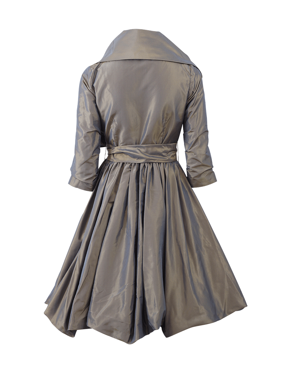 CATHERINE REGEHR-Shawl Collar Bubble Wrap Dress-