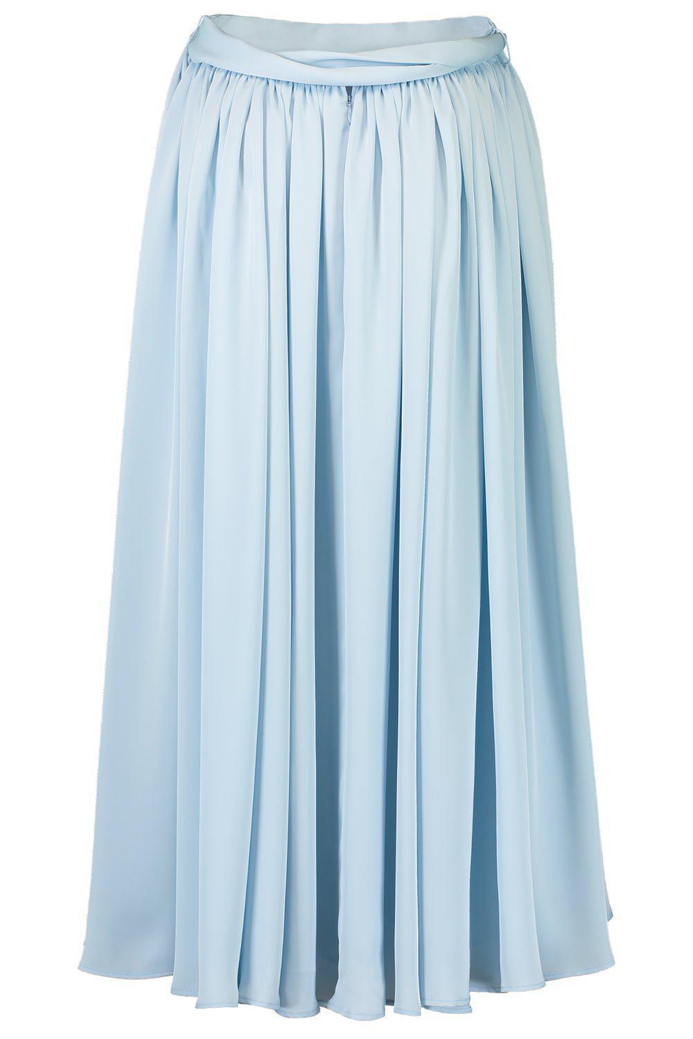 CATHERINE REGEHR-Gathered Vintage Midi Skirt-