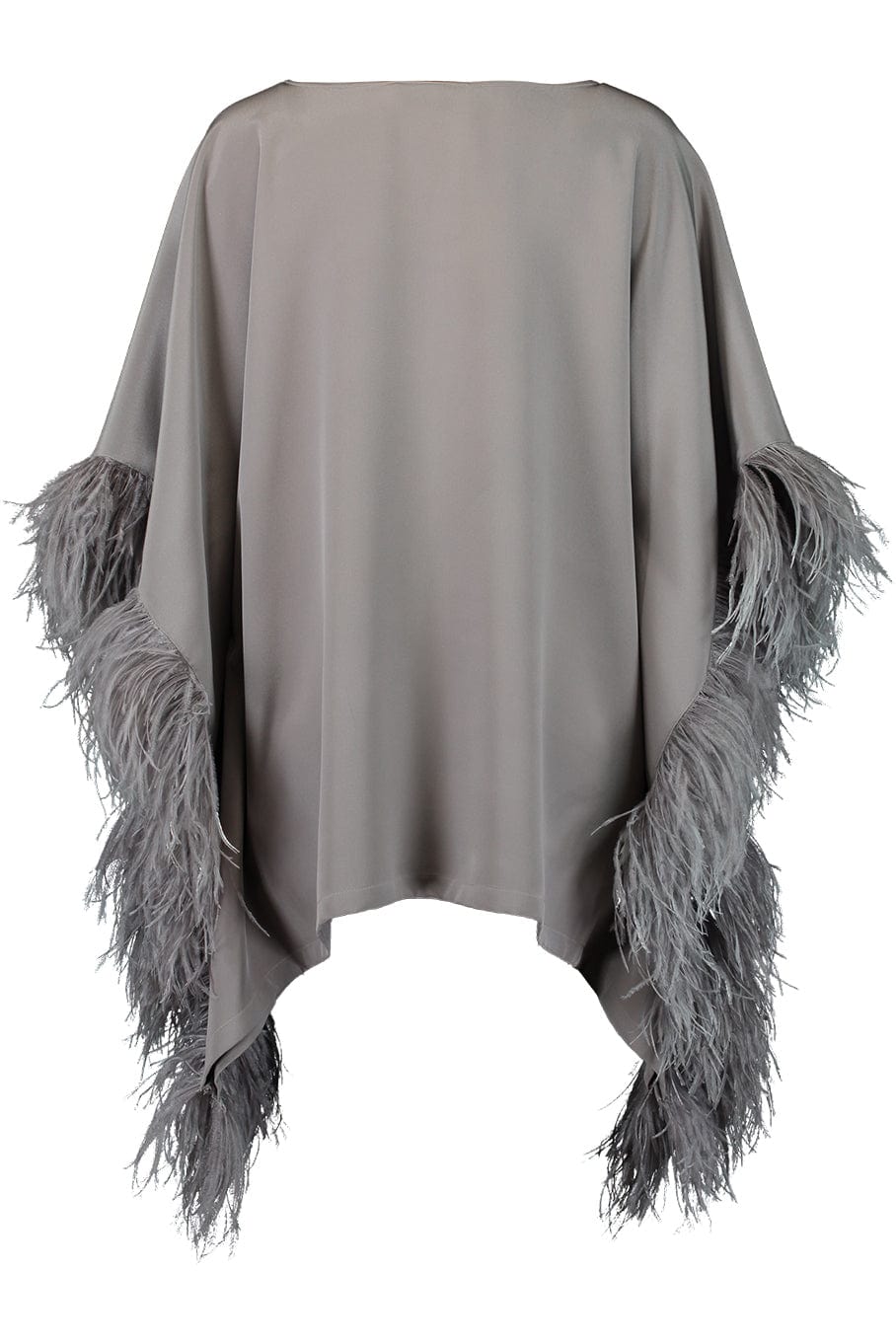 CATHERINE REGEHR-Casimir Caftan Feather Sleeve Top-